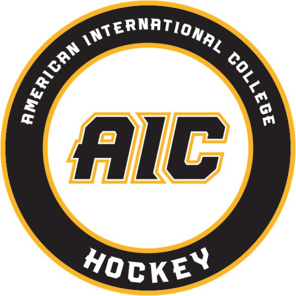 American International Medium Decal AIC Hockey - ONLINE ONLY