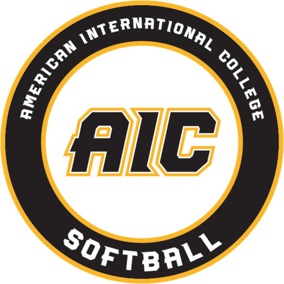 American International Medium Decal AIC Softball - ONLINE ONLY