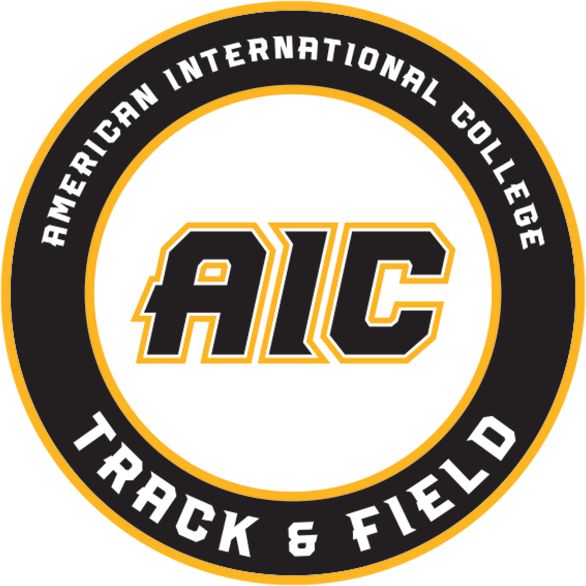 American International Medium Decal AIC Track and Field - ONLINE ONLY
