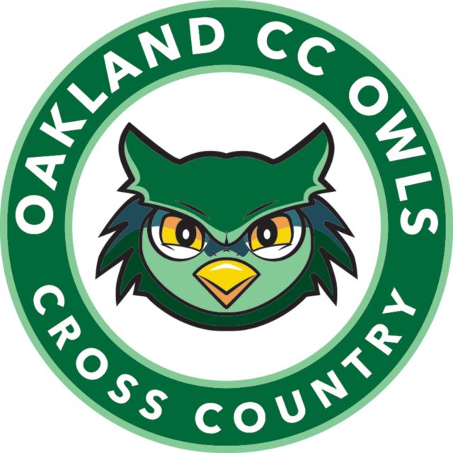 Oakland Comm College Medium Decal OCC Owls - Cross Country - ONLINE ONLY