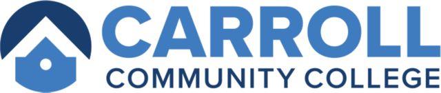 Carroll CC Large Decal Carroll - Institutional Mark Horizontal - ONLINE ONLY