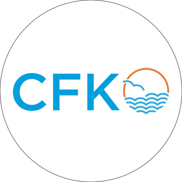 College of the Florida Keys Medium Decal CFK Horizontal - ONLINE ONLY