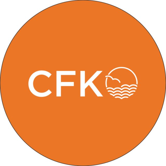 College of the Florida Keys Medium Decal CFK Horizontal - ONLINE ONLY