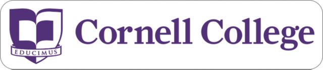 Cornell College Medium Decal Cornell College Logo - ONLINE ONLY
