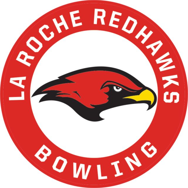 La Roche Medium Decal La Roche Redhawks Bowling - ONLINE ONLY