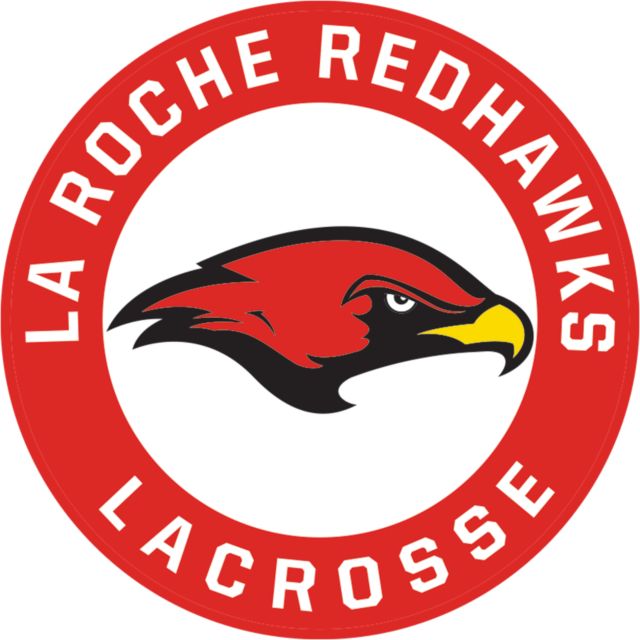 La Roche Medium Decal La Roche Redhawks Lacrosse - ONLINE ONLY
