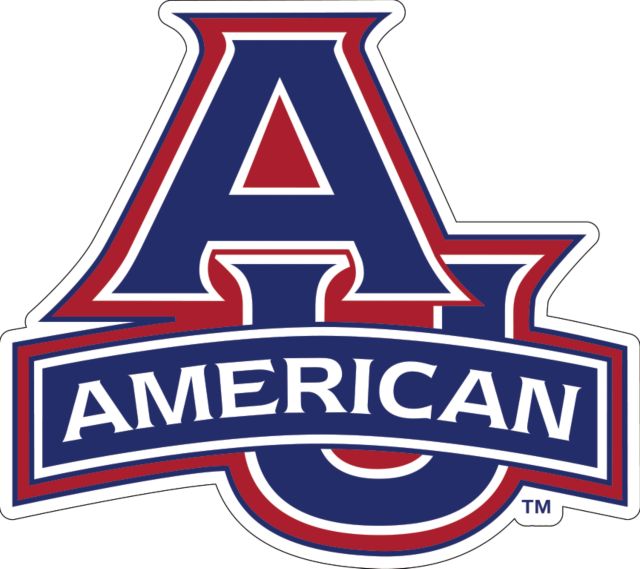 American University Medium Decal  - ONLINE ONLY