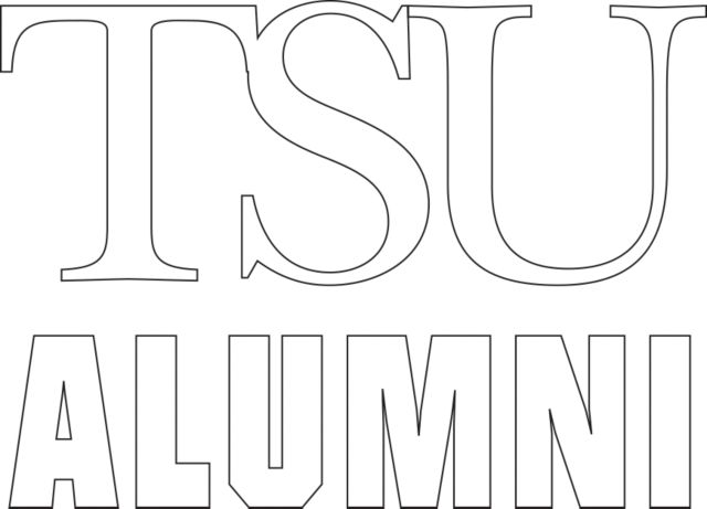 Trine Medium Decal TSU Alumni - ONLINE ONLY