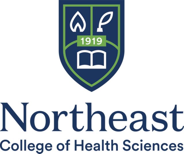 NE College of Health Medium Decal Northeast College Stacked - ONLINE ONLY