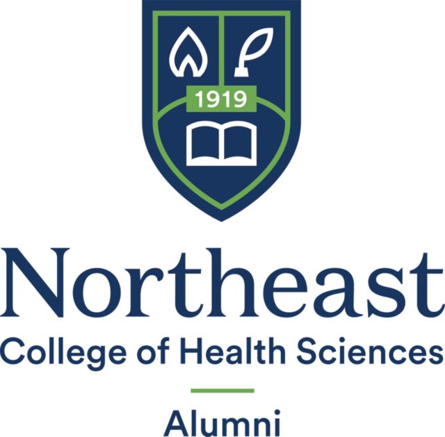 NE College of Health Medium Decal Northeast College Alumni Stacked - ONLINE ONLY