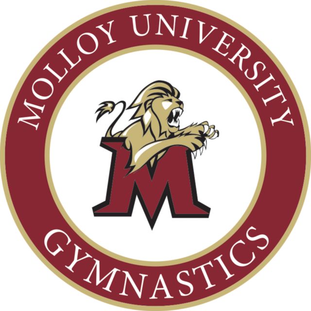 Molloy University Medium Decal Molloy University Gymnastics - ONLINE ONLY