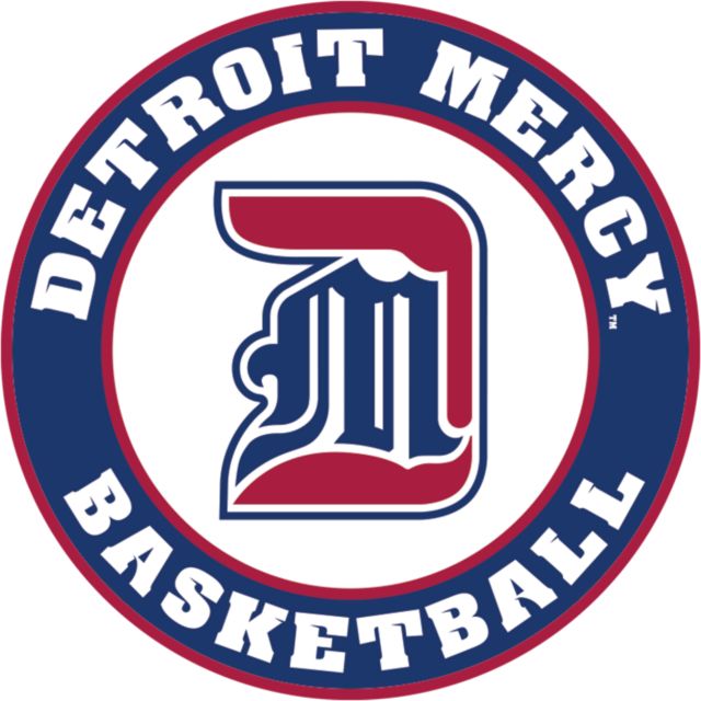 Detroit Mercy Medium Decal Basketball - ONLINE ONLY