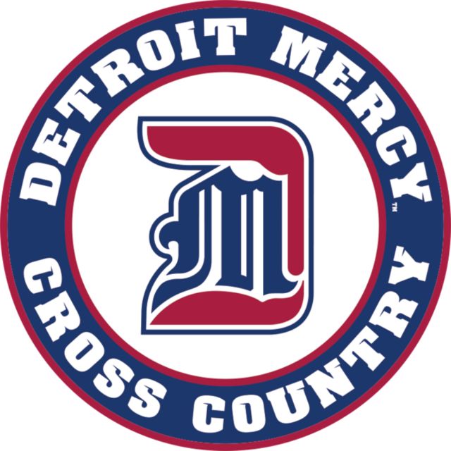 Detroit Mercy Medium Decal Cross Country - Detroit Mercy - ONLINE ONLY