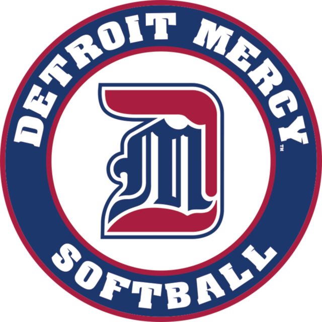 Detroit Mercy Medium Decal Softball - Detroit Mercy - ONLINE ONLY