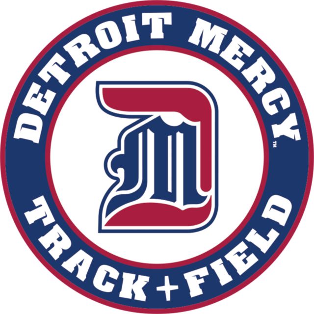 Detroit Mercy Medium Decal Track and Field - Detroit Mercy - ONLINE ONLY