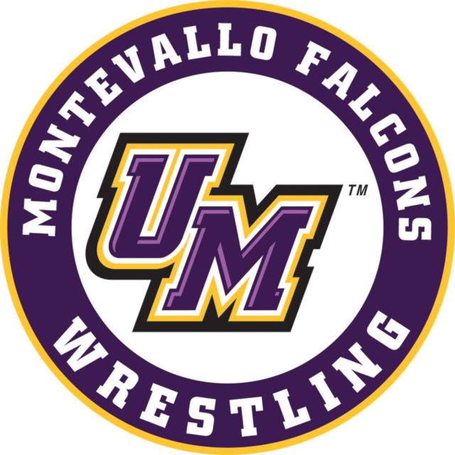 Montevallo Medium Decal Montevallo Falcons Wrestling - ONLINE ONLY