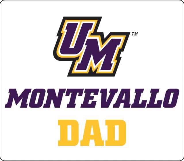 Montevallo Large Decal Montevello Dad - ONLINE ONLY