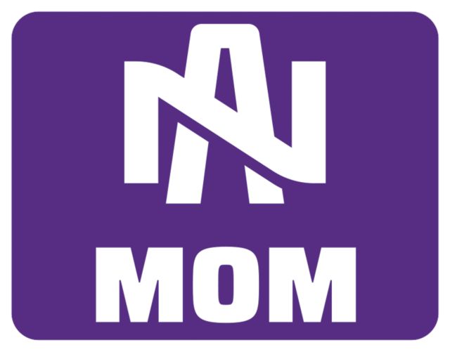 North Alabama Large Decal Mom NA Ligature - ONLINE ONLY