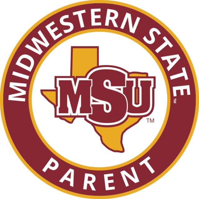 Midwestern State Medium Decal Parent - MSU - ONLINE ONLY