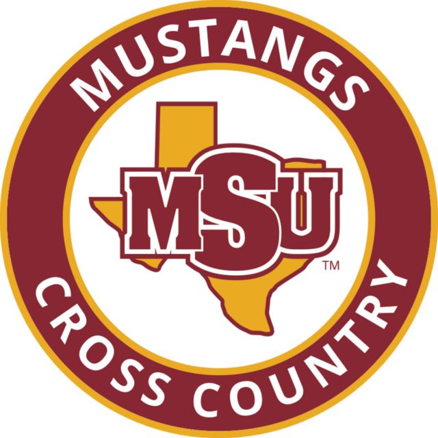 Midwestern State Medium Decal Cross Country - MSU - ONLINE ONLY
