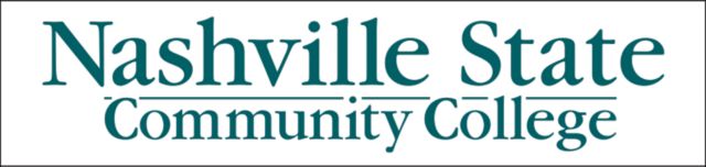 Nashville State Medium Decal Nashville State CC Wordmark - ONLINE ONLY