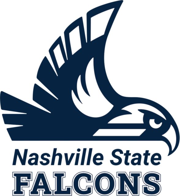 Nashville State Medium Decal Nashville State Falcons Mascot - ONLINE ONLY