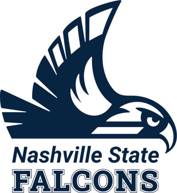 Nashville State Large Decal Nashville State Falcons Mascot - ONLINE ONLY