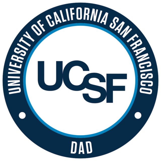 UCSF Medium Decal UCSF University of California San Francisco Dad