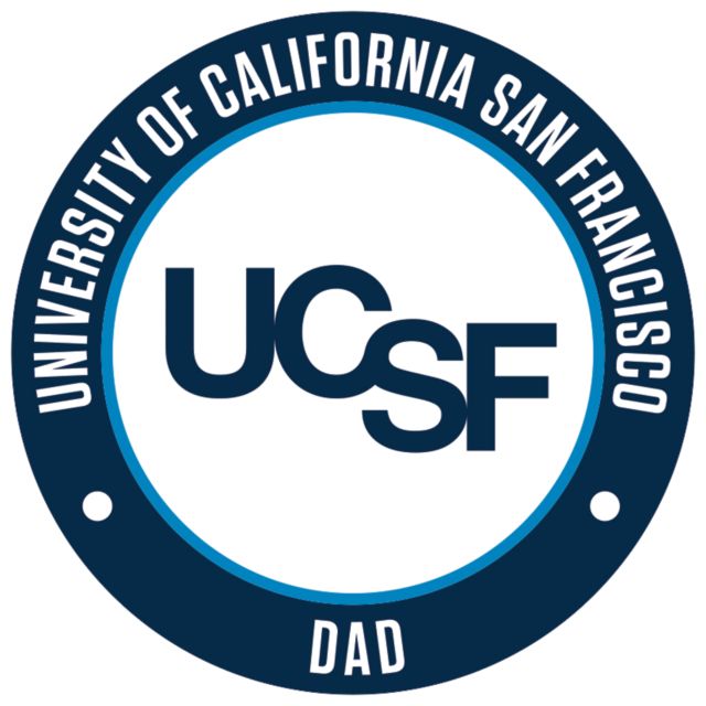 UCSF Large Decal UCSF University of California San Francisco Dad