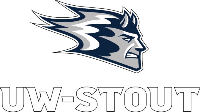 UW Stout Medium Decal Blaze UW-Stout Lock Up - ONLINE ONLY