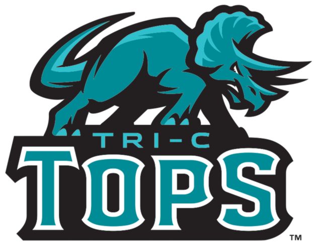 Cuyahoga CC Medium Decal Tri-C Tops Mascot Mark - ONLINE ONLY