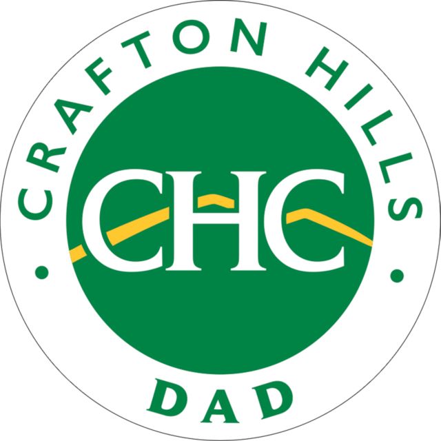 Crafton Hills Medium Decal Crafton Hills College Alternative Mark - Swimming - ONLINE ONLY