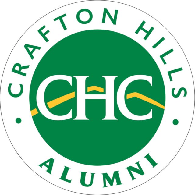 Crafton Hills Medium Decal Crafton Hills College Alternative Mark - Water Polo - ONLINE ONLY