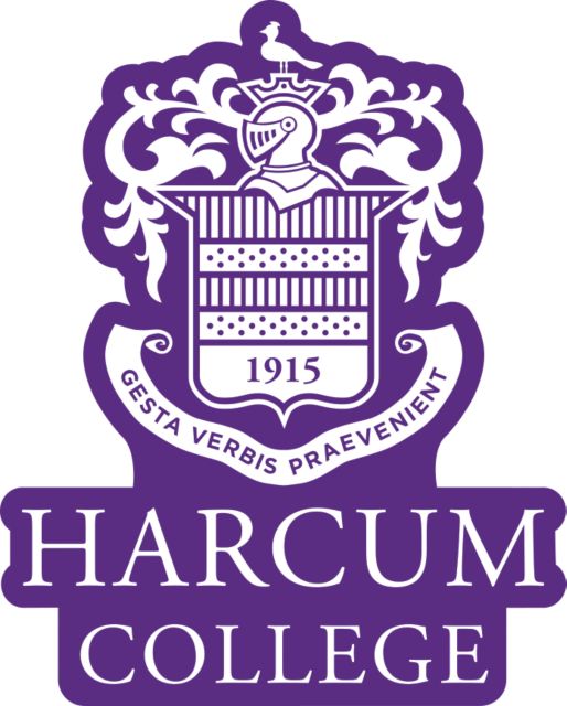Harcum Medium Decal Primary Mark - ONLINE ONLY