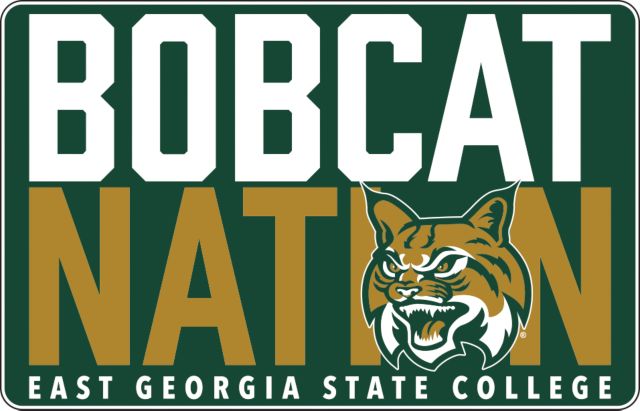 East Georgia State Extra Large Decal Bobcat Nation Decal - ONLINE ONLY