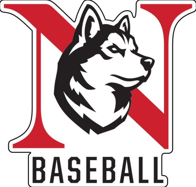 Northeastern Medium Decal Northeastern Husky - Baseball - ONLINE ONLY