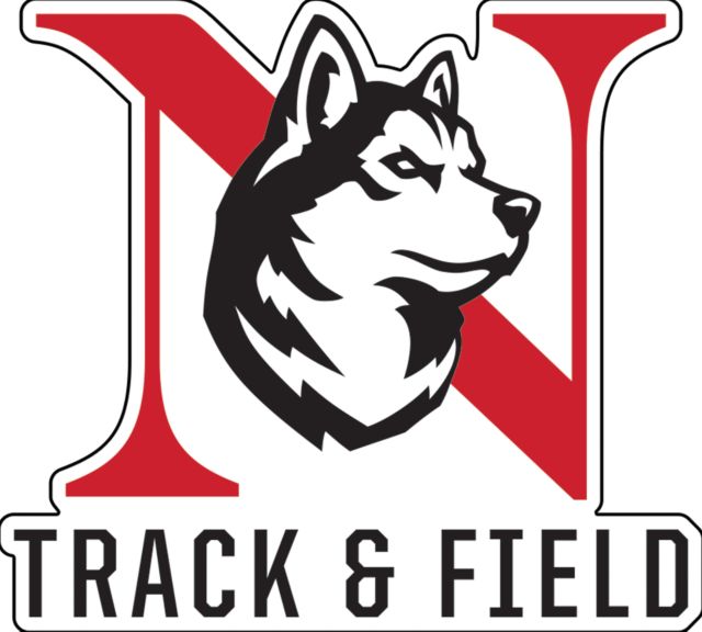 Northeastern Medium Decal Northeastern Husky - Track and Field - ONLINE ONLY