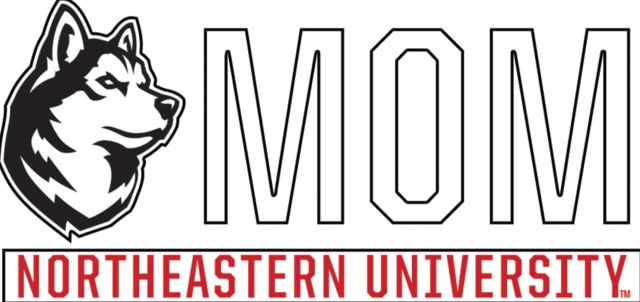 Northeastern Medium Decal Northeastern University Mom - ONLINE ONLY