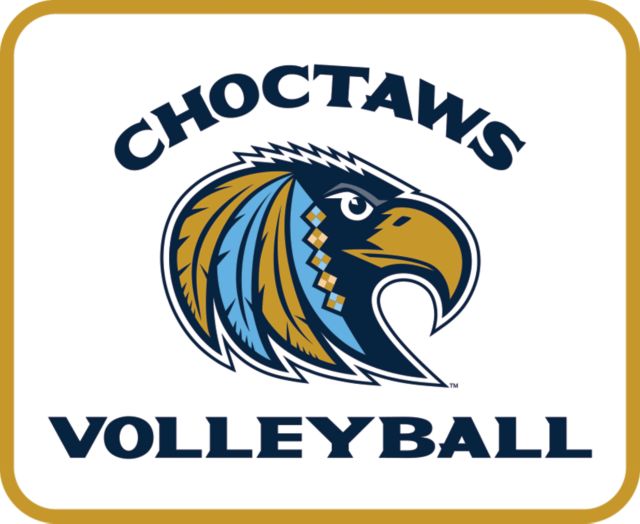 Mississippi College Medium Decal MC Choctaws Arched - Volleyball - ONLINE ONLY