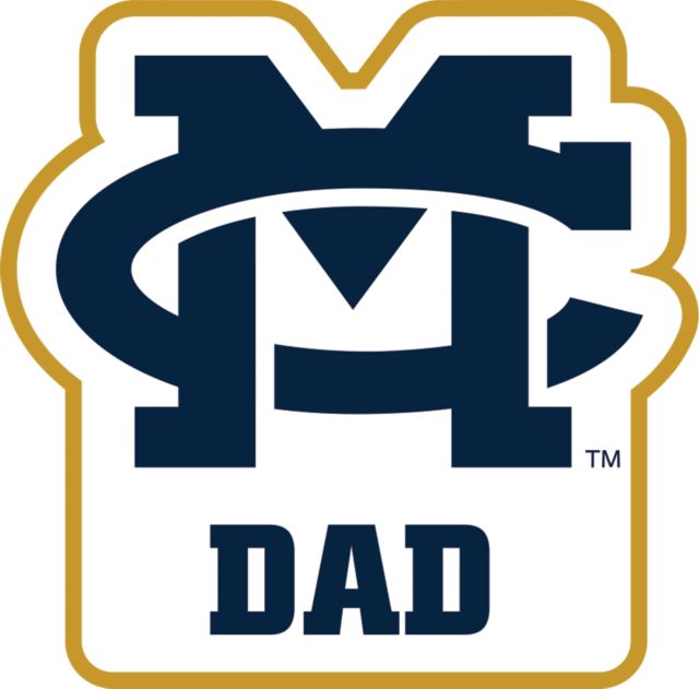 Mississippi College Medium Decal MC Dad - ONLINE ONLY
