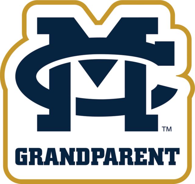 Mississippi College Medium Decal MC Grandparent - ONLINE ONLY