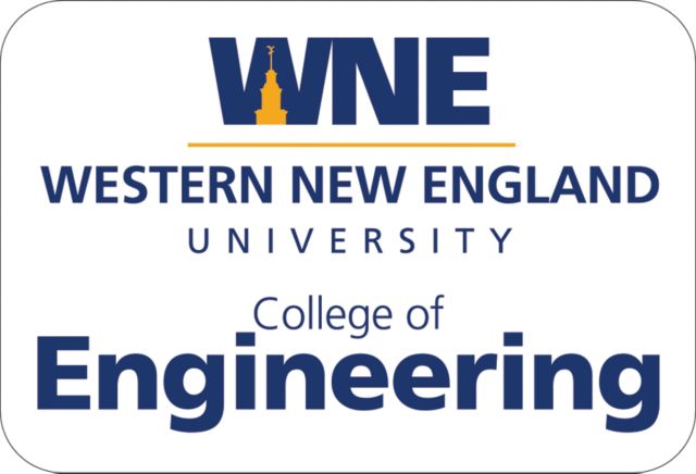 Western New England Medium Decal College of Engineering - ONLINE ONLY