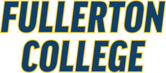 Fullerton College Large Decal Fullerton College Slanted - ONLINE ONLY