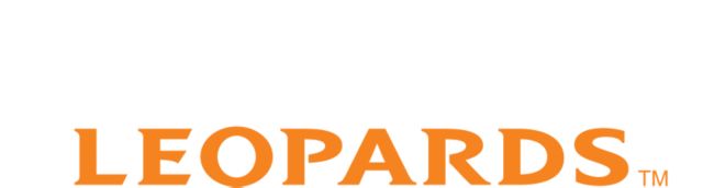 LaVerne Medium Decal University of La Verne  Leopards Wordmark Flat