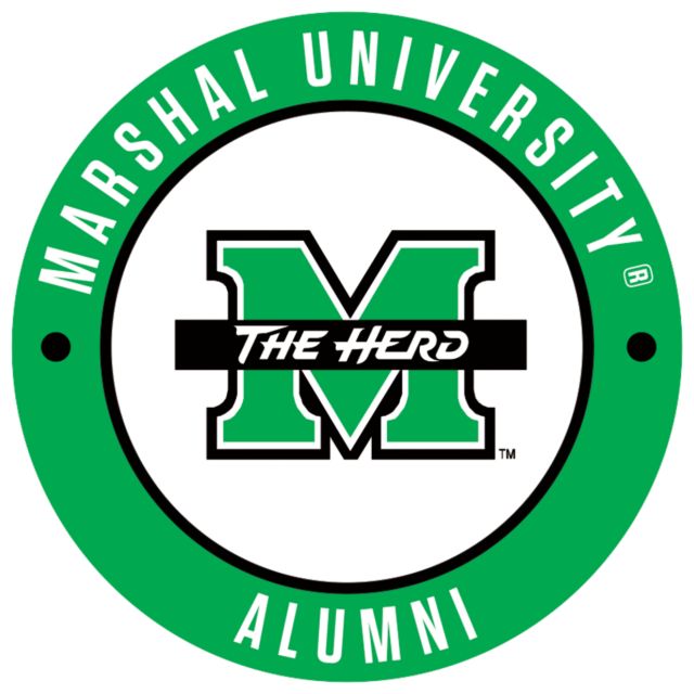 Marshall Medium Decal Marshall University The Herd Alumni - ONLINE ONLY