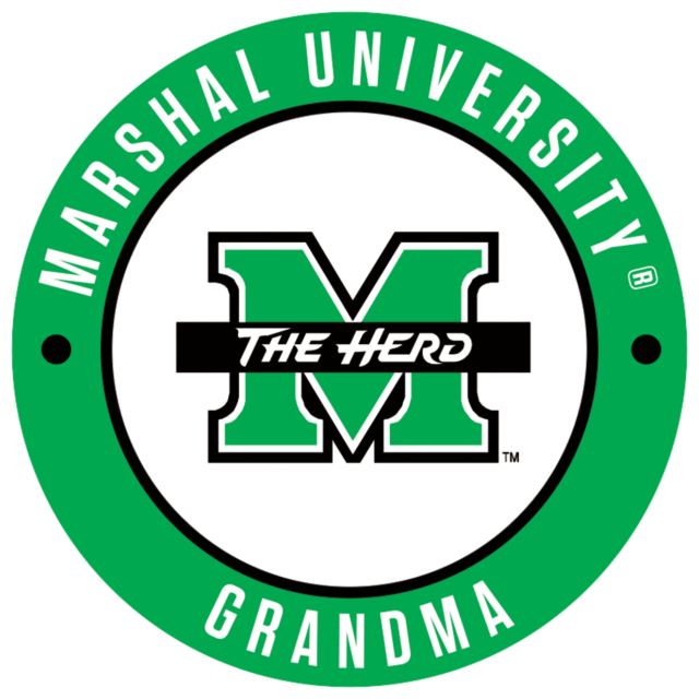 Marshall Medium Decal Marshall University The Herd Grandma - ONLINE ONLY