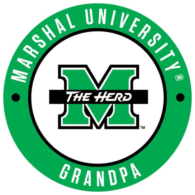 Marshall Medium Decal Marshall University The Herd Grandpa - ONLINE ONLY