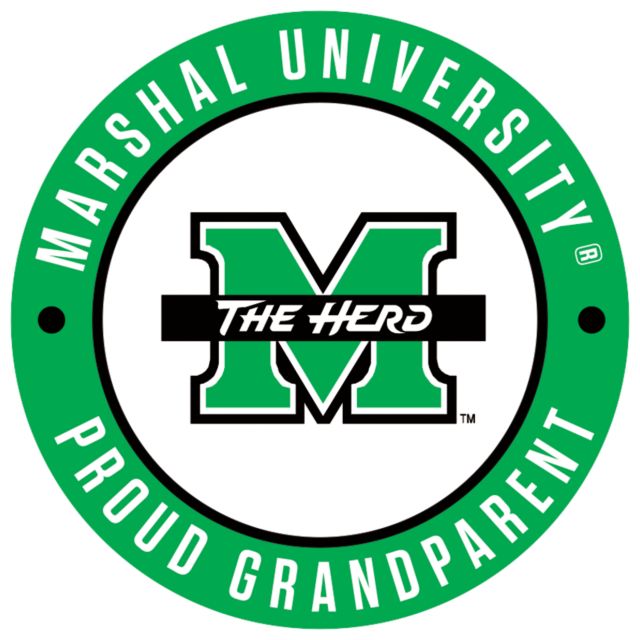 Marshall Medium Decal Marshall University The Herd Proud Grandparent - ONLINE ONLY