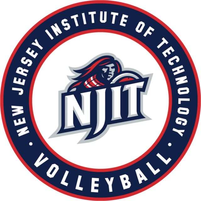 NJIT Medium Decal NJIT Volleyball Circular Decal - ONLINE ONLY