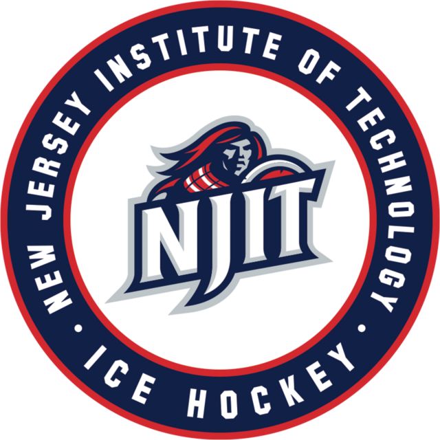NJIT Medium Decal NJIT Ice Hockey Circular Decal - ONLINE ONLY